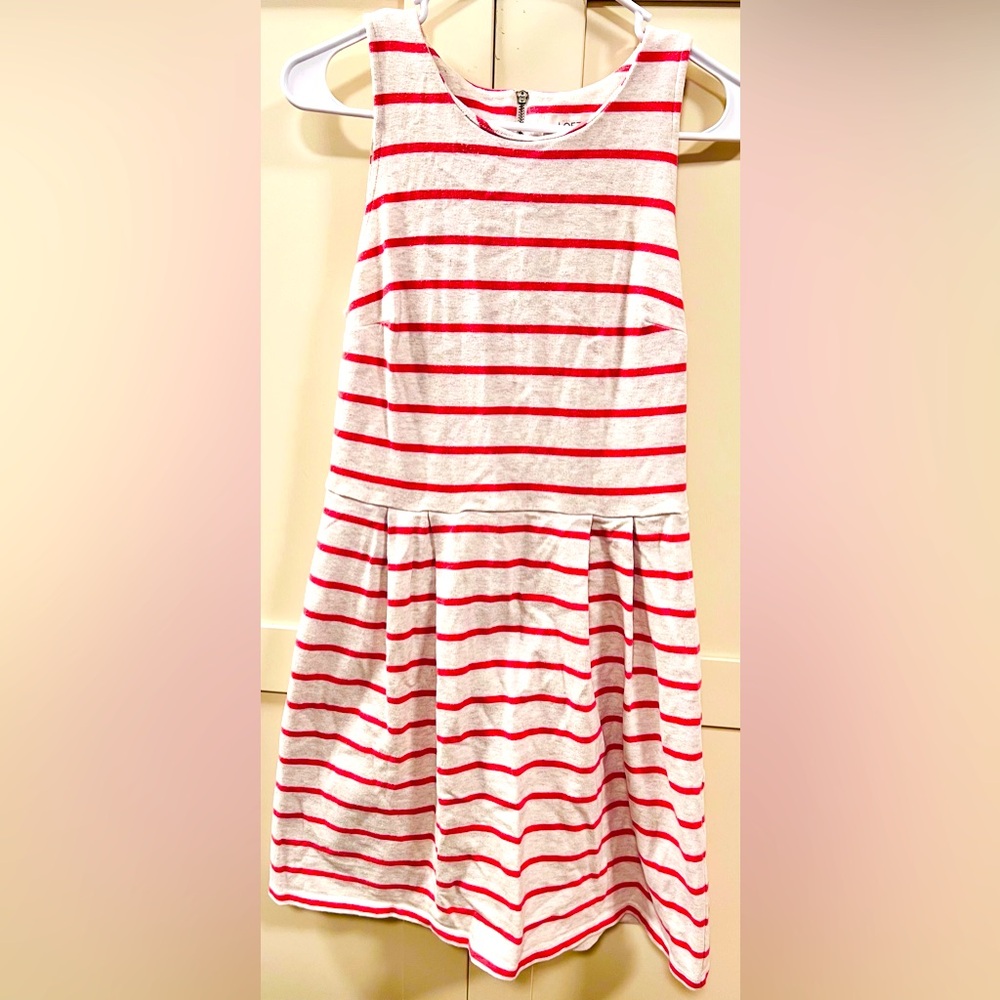 LOFT box pleat dress